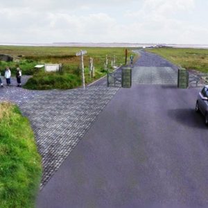 Holy-Island-Lindisfarne-Hamilton-Baillie-Associates-entry-traffic